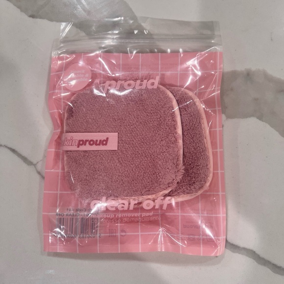 NEW Skin Proud Clear Off Microfiber Reusable & Washable Makeup Remover P… - Picture 4 of 5